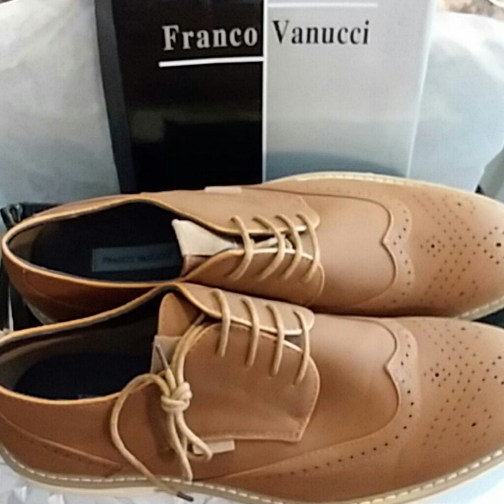 Franco Vanucci Men's Oxford Shoes 11.5